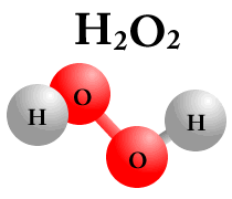 Hydrogen Peroxide in water