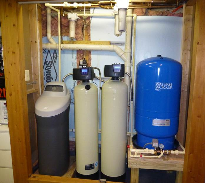 Before and After: New Neutralizer, Softener, and Pressure Tank- Testimonial