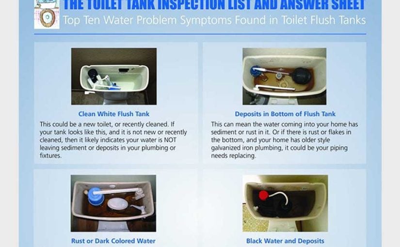 Top 10 Water Problems Your Toilet Flush Tank Can Tell You