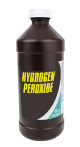 hydrogen peroxide sample bottle