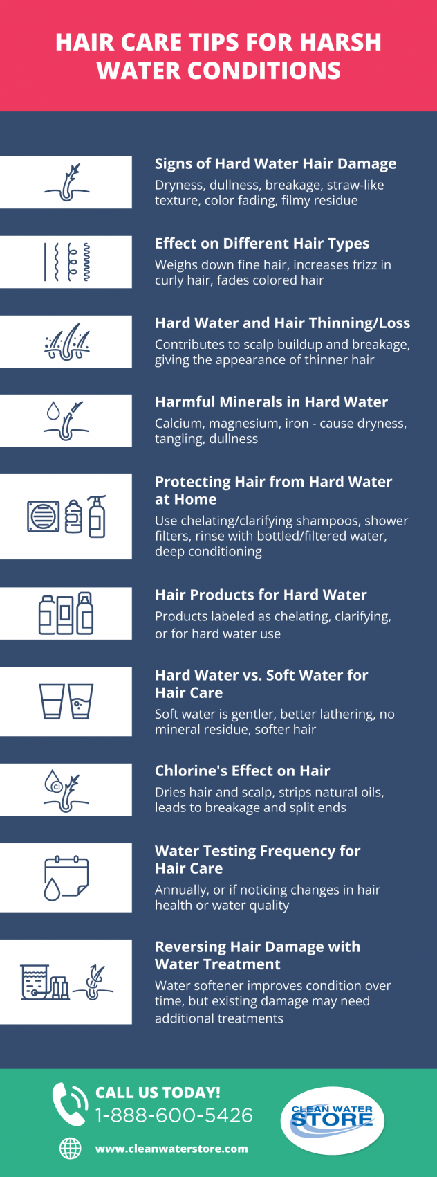 well water hair damage tips