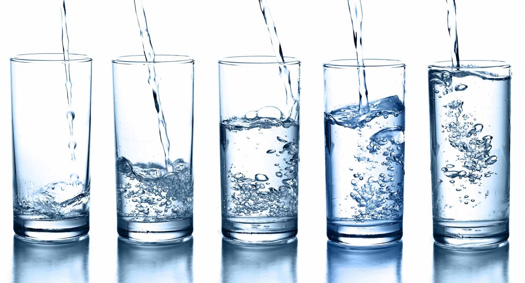 Glasses of water