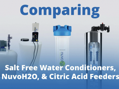 Comparing Salt-Free Water Conditioners, NuvoH2O, and Citric Acid Feeders