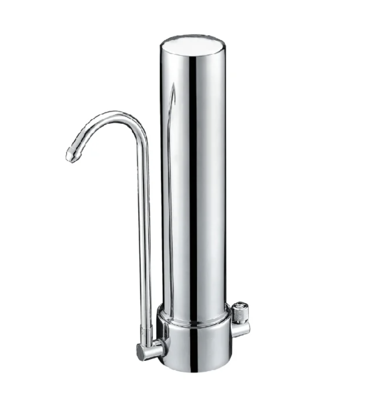 CeraMetix Stainless Steel Countertop Drinking Water Filter System. Removes Pathogenic bacteria Cholera, Typhoid, Salmonella, E. Coli, Fecal Coliform: > 99.9999% Cysts Cryptosporidium Parvum, Giardia Lamblia: 100% Sediment 100% Absolute to 0.5 Micron Chloramines > 99% ANSI Standard 42 Capacity 600 gallons Chlorine > 99% Fluoride: 85% reduction Lead: 99% VOC Volatile Organic Compounds >98% Metals Aluminum, Iron, Mercury, Nickel & Zinc >98% MTBE >97% Arsenic >95% Glyphosate >99.9% Pharmaceutical Compounds Acetaminophen, Progesterone, Ibuprofen, Naproxen Sodium >95% Herbicides >99% Nitrates >92%