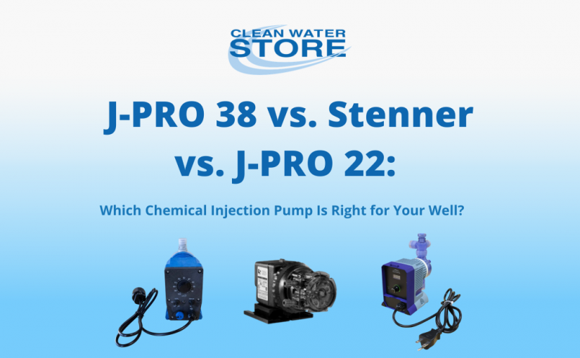 J-PRO 38 vs. Stenner vs. J-PRO 22: Which Chemical Injection Pump Is Right for Your Well?