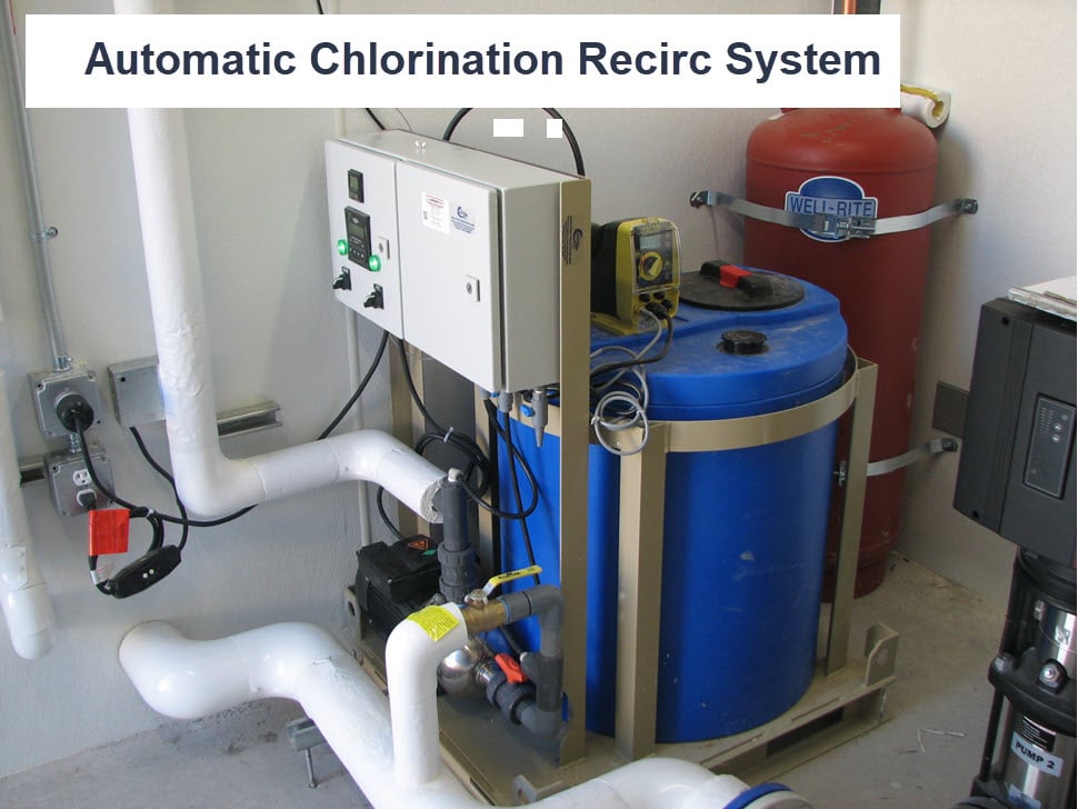 chlorine recirc system