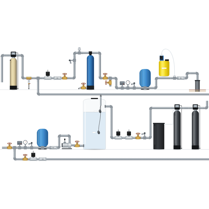 Chlorination Contact Tank Storage Tank