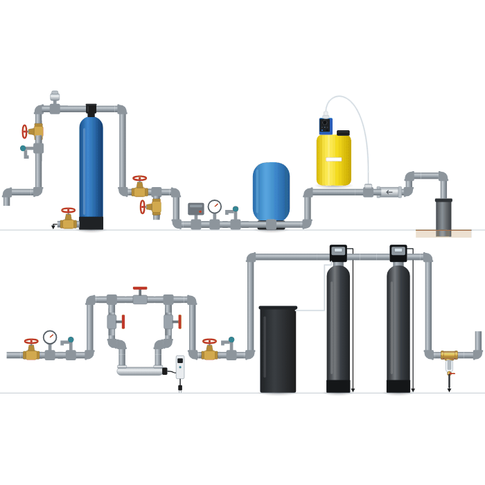 Chlorination Contact Tank UV