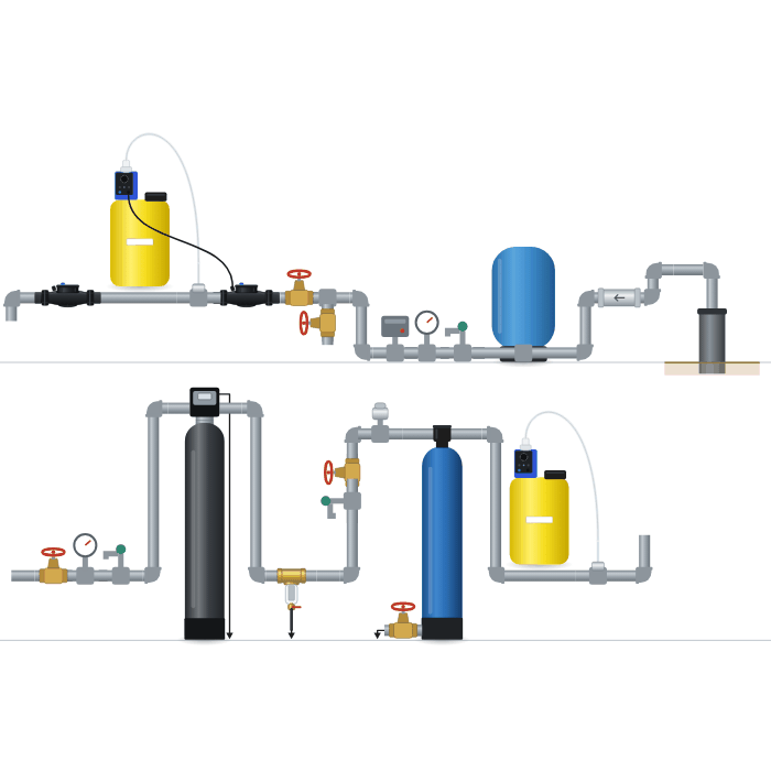 Chlorination - Soda Ash PRP Contact Tank