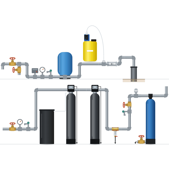 Peroxide Contact Tank Diagrams