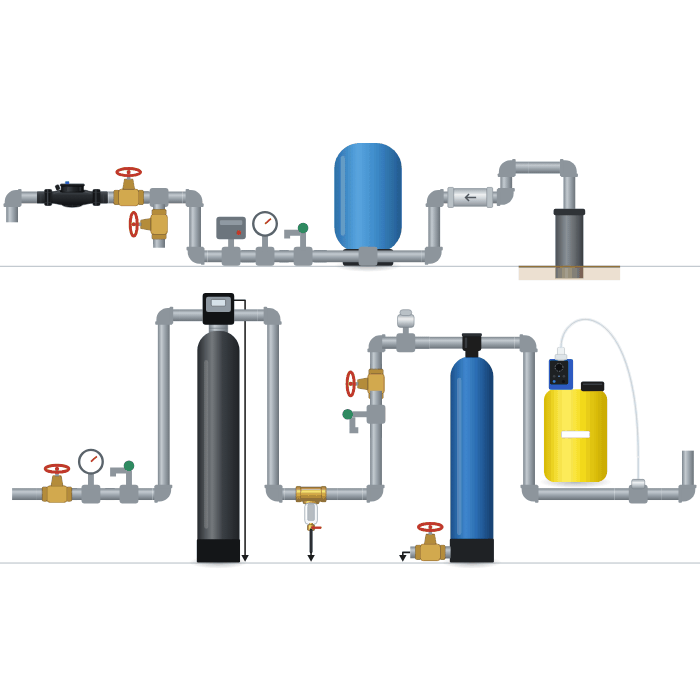Peroxide Proportional Feed Contact Tank