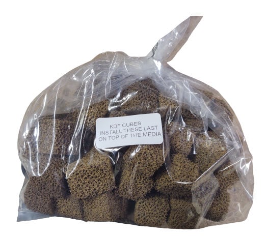 KDF-55 Media 1" Cubes - 1 Lb
