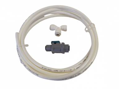 Icemaker Kit 3/8 x 1/4 with Blue 3/8" tubing