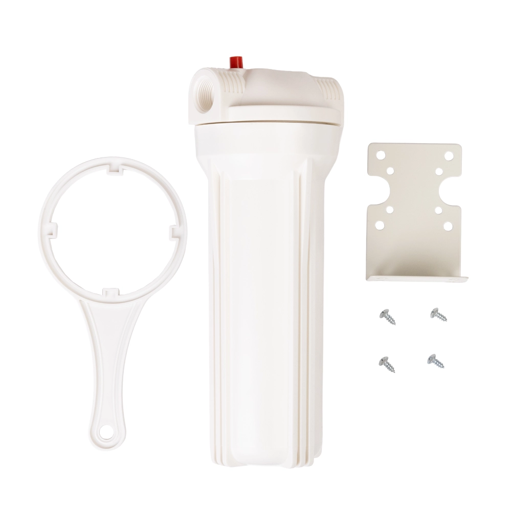 Housing 1/2 #10 White w/ Pressure Relief, Bracket, and Wrench