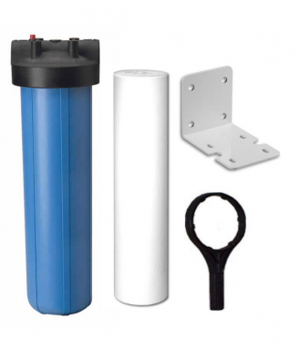 Dual Grade 50/05 Micron Big Blue 20" Filter Housing Assembly