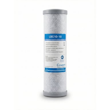 Filter Cartridge Carbon Block 10 micron 2-1/2" x 10"