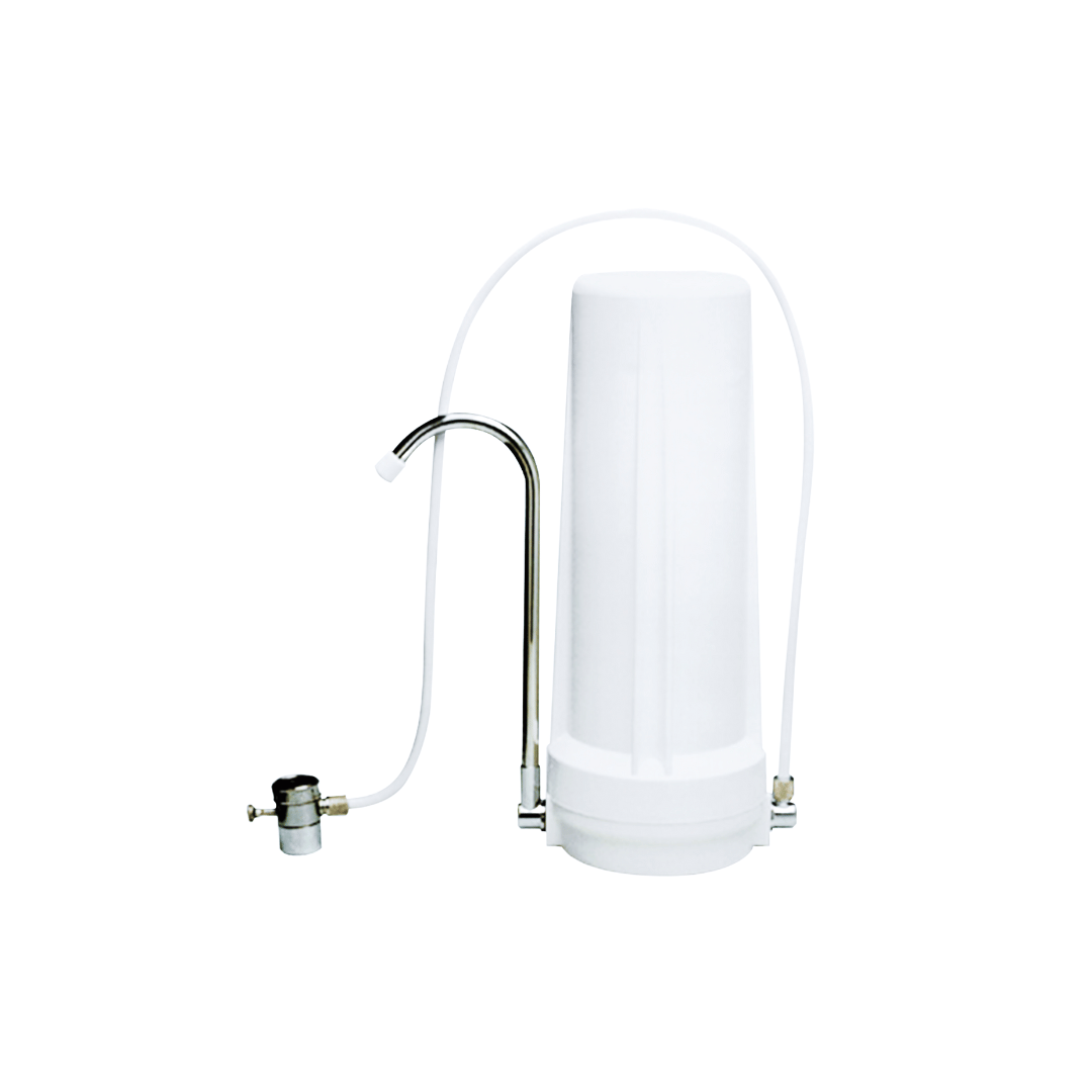 Countertop Filter Kit, Assembled Unit w Matrikx Carbon Block