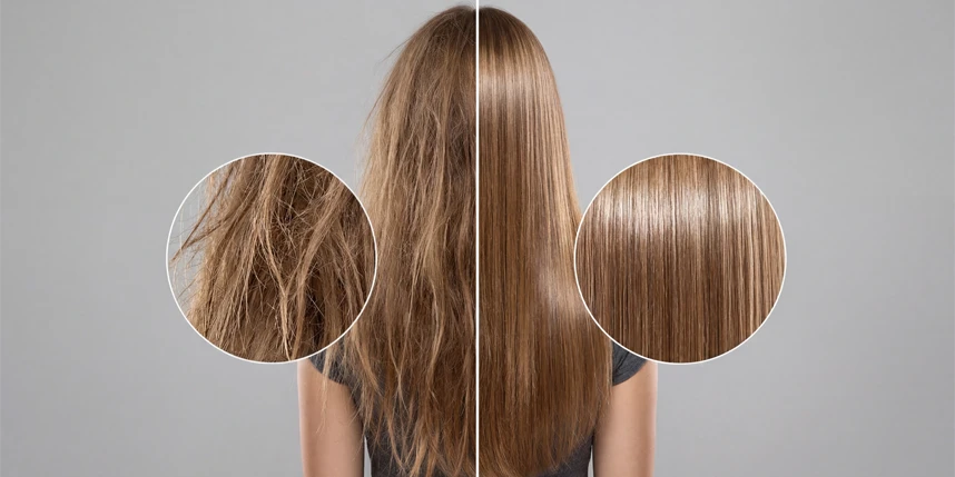womanhair frizzy vs smooth
