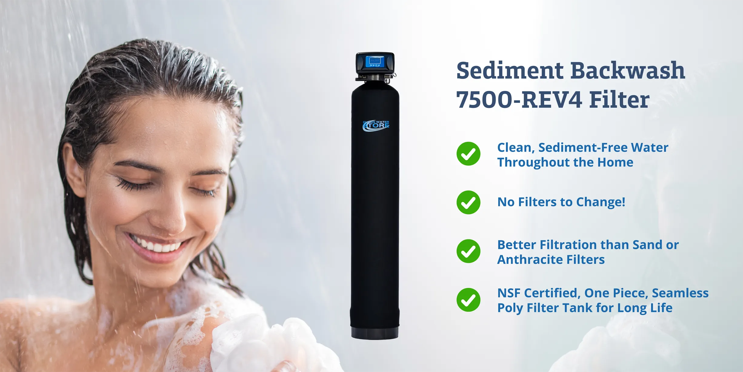 Sediment system product header