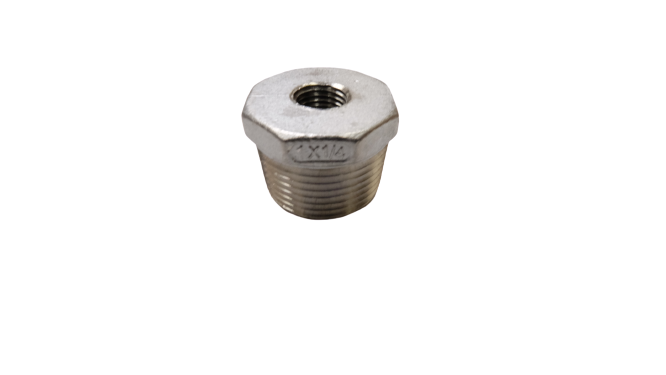 Stainless Steel Fitting: Bushing Reducer 3/8" x 1/4"