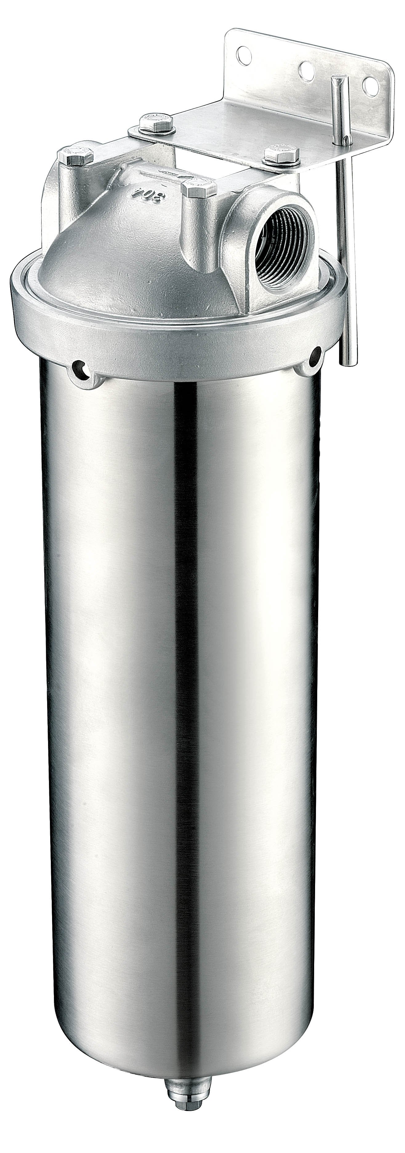 Details about   US High Pressure 304 Stainless Steel Filter Housing for 10" Cartridge 3/4"NPT 