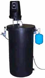 Aeration Tank with booster pump and compressor