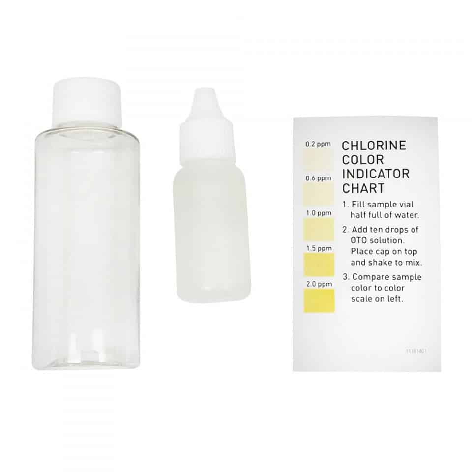 Chlorine Test Kit Low Range 0 - 2.0 PPM
