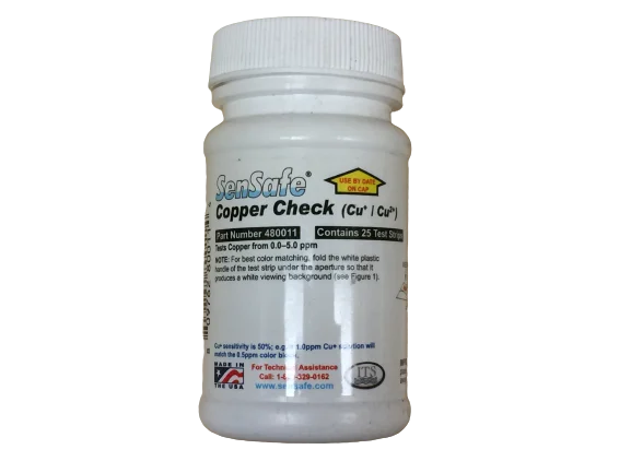 SenSafe Copper Check Test 